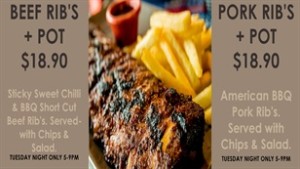 kirks beef and pork ribs special