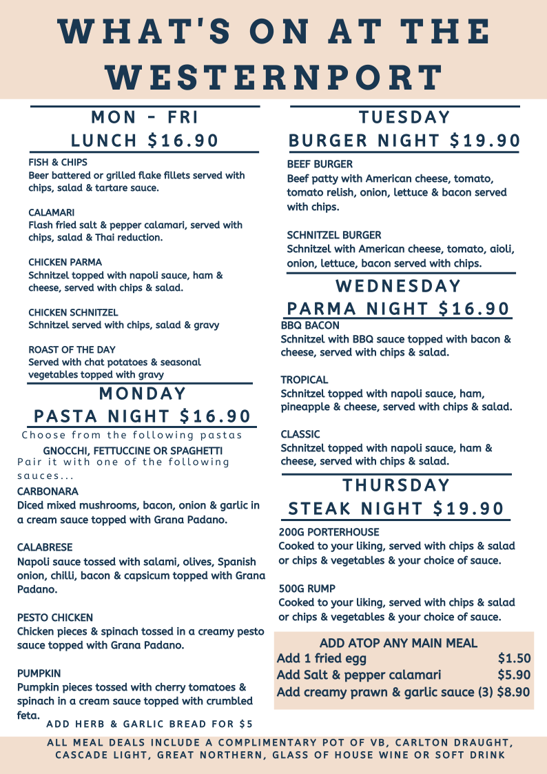 Club Bar Westernport Hotel Hastings